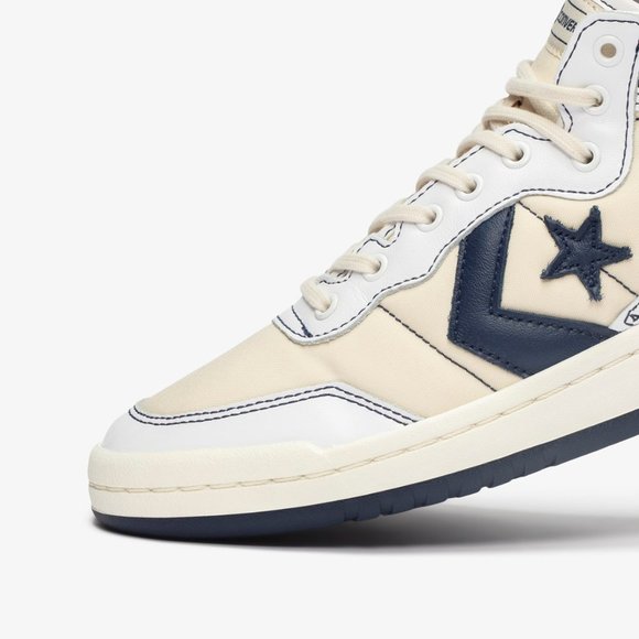 NIB Converse Fastbreak Pro Mid Trigger Bros. White/Navy/Egret A01703C US Mens 10 - Picture 6 of 15